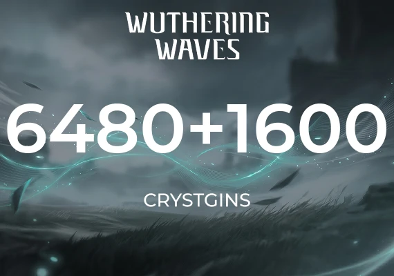 Wuthering Waves - 6480 + 1600 Lunites Direct Top-Up - GLOBAL